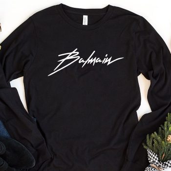 Balmain Logo Luxury Kid Tee Unisex LongsleeveShirt LTB0846