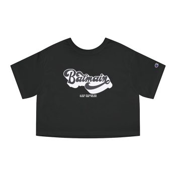 Balmain Paris 70S Champion Women Cropped T-Shirt CTB2855