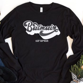 Balmain Paris 70S Kid Tee Unisex LongsleeveShirt LTB0864