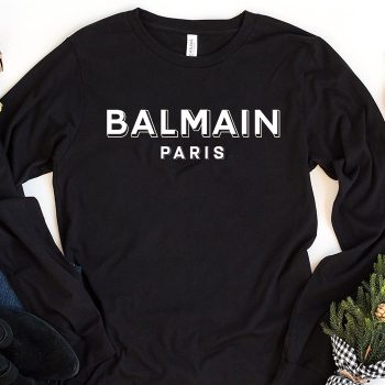 Balmain Paris Logo Kid Tee Unisex LongsleeveShirt LTB0867