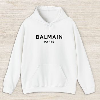 Balmain Paris Logo Unisex Pullover Hoodie HTB1099