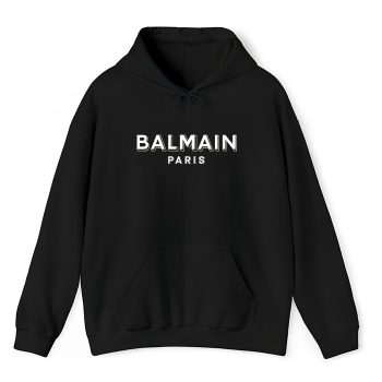 Balmain Paris Logo Unisex Pullover Hoodie HTB1121