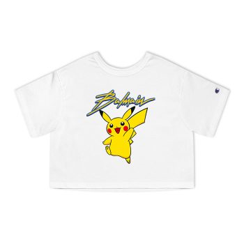 Balmain X Pokemon Champion Women Cropped T-Shirt CTB2866