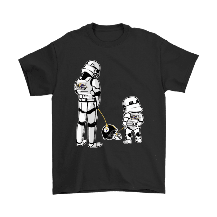 Baltimore Ravens Father Child Stormtroopers Piss On You Unisex T-Shirt Kid T-Shirt LTS188