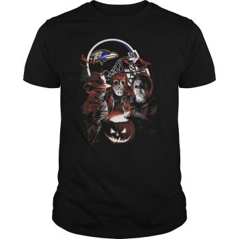 Baltimore Ravens Halloween Scream Team Unisex T-Shirt Kid T-Shirt LTS080