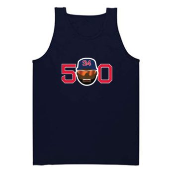 Big Papi David Ortiz Boston Red Sox "500 Home Runs" Unisex Tank Top