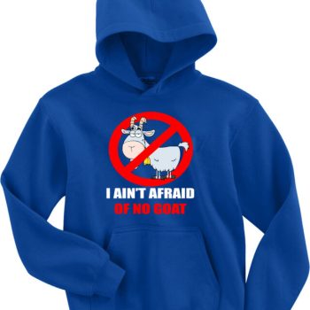 Bill Murray Chicago Cubs "Ain'T Afraid Of Goat" Hooded Sweatshirt Hoodie