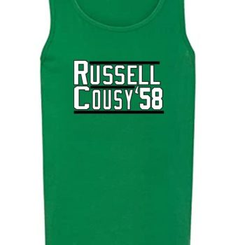 Bill Russell Bob Cousy 1958 Boston Celtics Unisex Tank Top