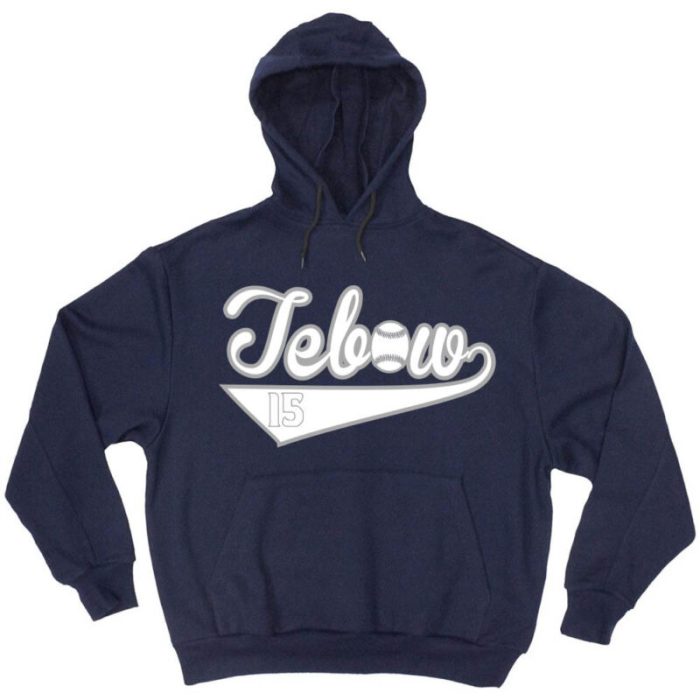 Binghamton Rumble Ponies New York Mets Tim Tebow Logo Hoodie Hooded Sweatshirt