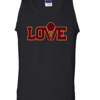 Black Kevin Love Cleveland Cavaliers "Love" Unisex Tank Top