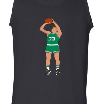 Black Larry Bird Boston Celtics Pic Unisex Tank Top