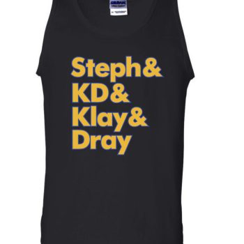 Black Steph Curry Kevin Durant Golden State Warriors "Steph