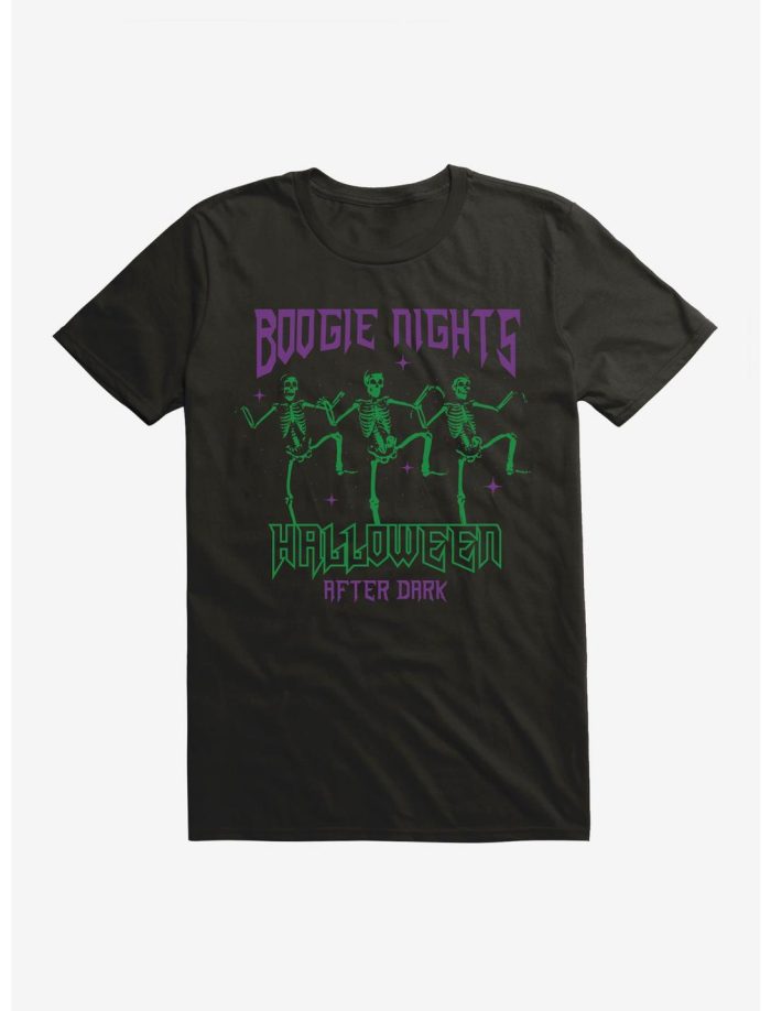 Boogie Nights Skeletons Halloween After Dark Kid Tee - Unisex T-Shirt HTS1273