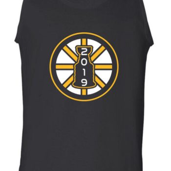 Boston Bruins 2019 Stanley Cup Champions Champs "Cup Logo" Unisex Tank Top