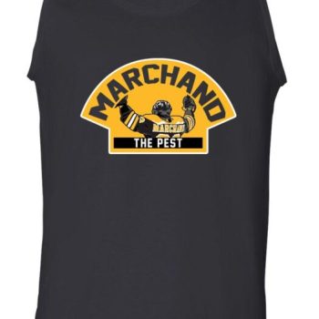 Brad Marchand Boston Bruins The Pest Rat Unisex Tank Top