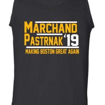 Brad Marchand David Pastrnak Boston Bruins 2019 Unisex Tank Top