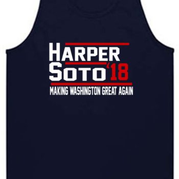 Bryce Harper Juan Soto Washington Nationals 18 Unisex Tank Top