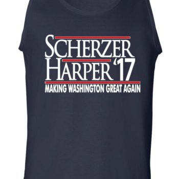 Bryce Harper Max Scherzer Washington Nationals "Harper 17" Unisex Tank Top