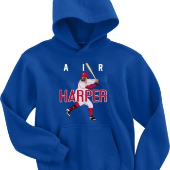 Bryce Harper Philadelphia Phillies Philly "Air Pic" Hooded Sweatshirt Unisex Hoodie