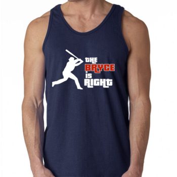 Bryce Harper Washington Nationals "The Bryce Is Right" Unisex Tank Top