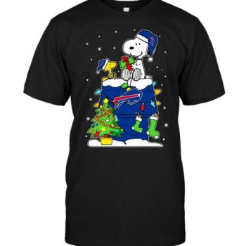 Buffalo Bills Snoopy & Woodstock Christmas Unisex T-Shirt Kid T-Shirt LTS254