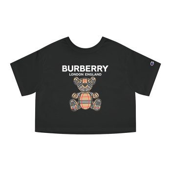Burberry London Teddy Bear Champion Women Cropped T-Shirt CTB2460