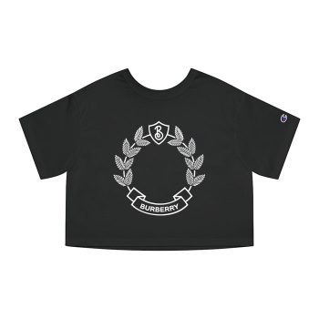 Burberry Oak Leaf Crest Champion Women Cropped T-Shirt CTB2461