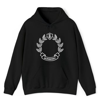 Burberry Oak Leaf Crest Unisex Pullover Hoodie HTB0976