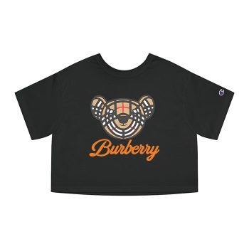 Burberry Teddy Bear Champion Women Cropped T-Shirt CTB2463