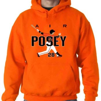 Buster Posey San Francisco Giants "Air Hr" Hooded Sweatshirt Hoodie