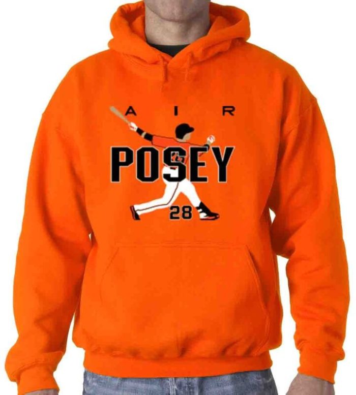 Buster Posey San Francisco Giants "Air Hr" Hooded Sweatshirt Hoodie