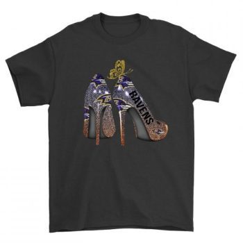 Butterfly High Heels Baltimore Ravens Unisex T-Shirt Kid T-Shirt LTS022