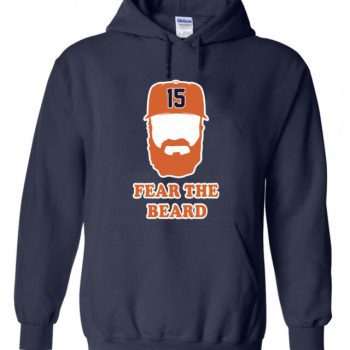 Carlos Beltran Houston Astros "Fear The Beard" Hooded Sweatshirt Unisex Hoodie