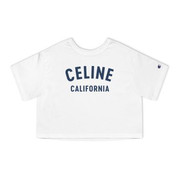 Celine California 70’S Luxury Champion Women Cropped T-Shirt CTB2779