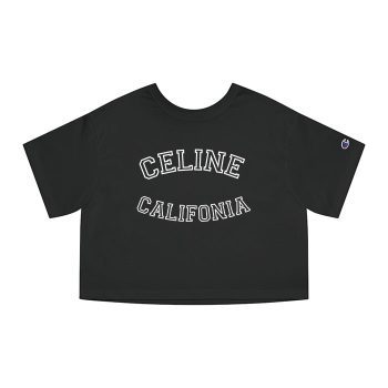 Celine California 70’S Luxury Champion Women Cropped T-Shirt CTB2780
