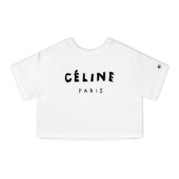 Celine Paris Champion Women Cropped T-Shirt CTB2789