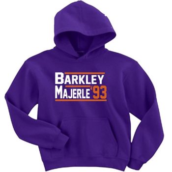 Charles Barkley Dan Majerle Phoenix Suns 1993 Crew Hooded Sweatshirt Unisex Hoodie