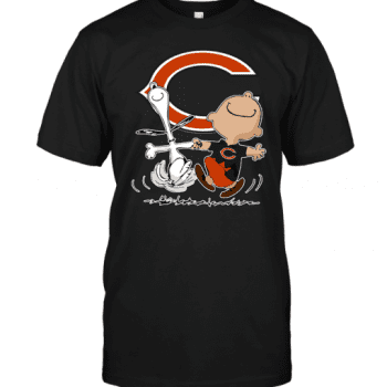 Charlie Brown & Snoopy Chicago Bears Unisex T-Shirt Kid T-Shirt LTS1324