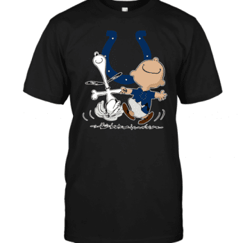 Charlie Brown & Snoopy Indianapolis Colts Unisex T-Shirt Kid T-Shirt LTS2400