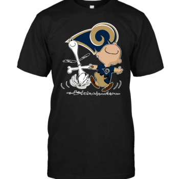 Charlie Brown & Snoopy Los Angeles Rams Unisex T-Shirt Kid T-Shirt LTS3208