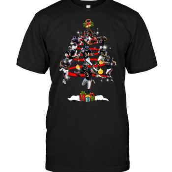 Chicago Bears Players Christmas Tree Unisex T-Shirt Kid T-Shirt LTS1328