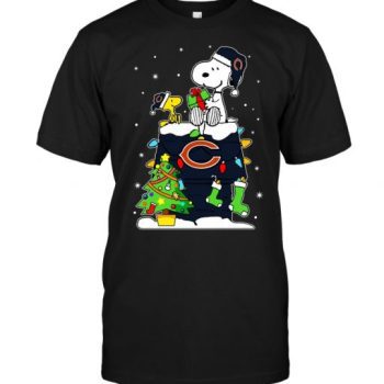 Chicago Bears Snoopy & Woodstock Christmas Unisex T-Shirt Kid T-Shirt LTS1338