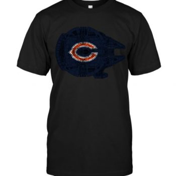 Chicago Bears The Millennium Falcon Star Wars Unisex T-Shirt Kid T-Shirt LTS1342