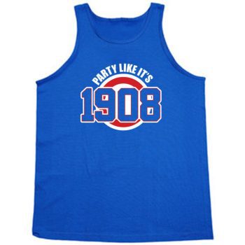 Chicago Cubs Anthony Rizzo "Party Like Its 1908" Unisex Tank Top