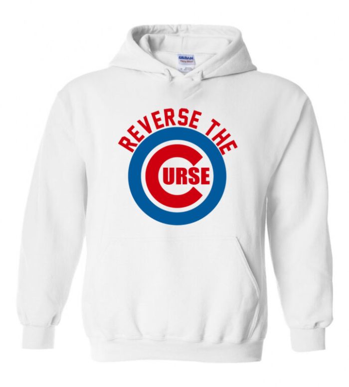 Chicago Cubs "Reverse The Curse" Hooded Sweatshirt Hoodie