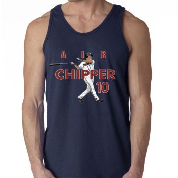 Chipper Jones Atlanta Braves "Air Chipper Pic New" Unisex Tank Top