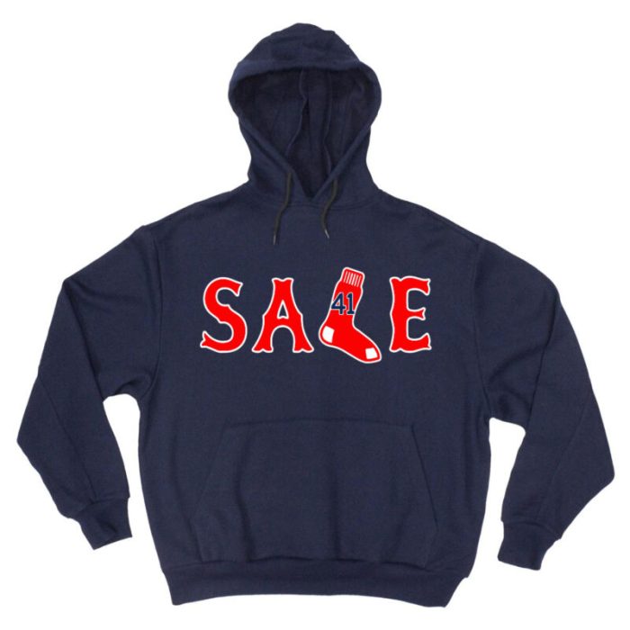 Chris Boston Red Sox "" Hooded Sweatshirt Hoodie