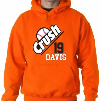 Chris Davis Baltimore Orioles "Crush" Hooded Sweatshirt Hoodie