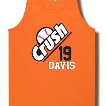 Chris Davis Baltimore Orioles "Crush" Unisex Tank Top