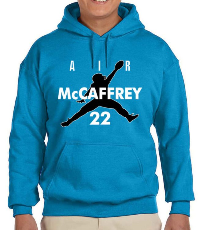 Christian Mccaffrey Carolina Panthers "Air" Hooded Sweatshirt Unisex Hoodie